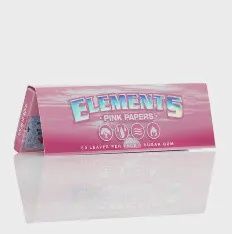 Elements 1 1/4 Pink Rolling Papers