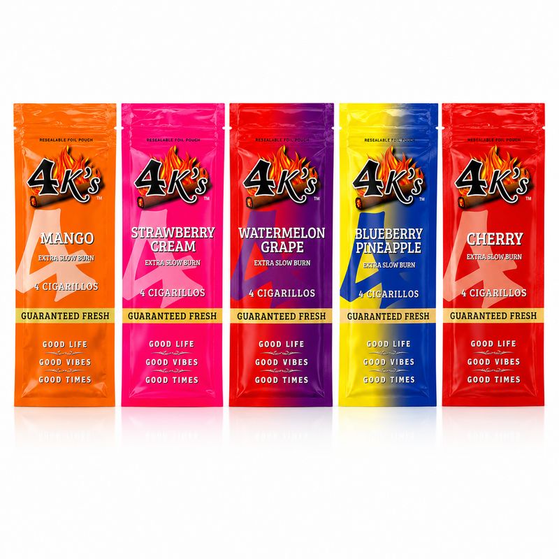 4 Kings Cigarillos - 4 Pack