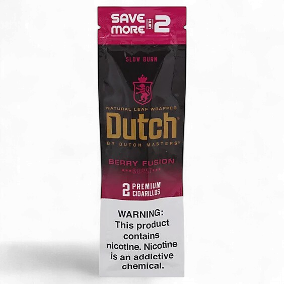 Dutch Masters Cigarillos - 2 Pack, Count: Pack, Flavor: Berry Fusion
