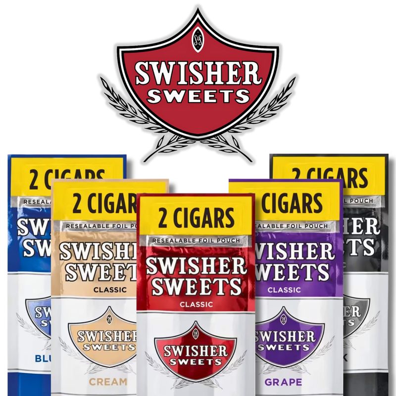 Swisher Sweet Cigarillos - 2 Pack Pre-Priced $1.19