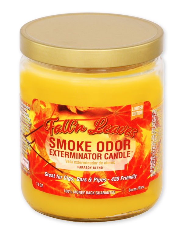 Fall'n Leaves Smoke Odor Exterminator Jar Candle – 13 oz