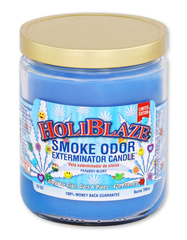 HoliBlaze Smoke Odor Exterminator Jar Candle – 13 oz