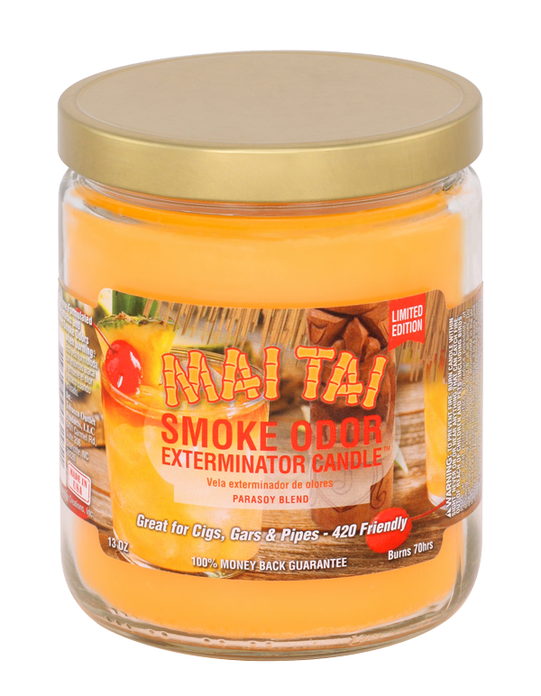 Mai Tai Smoke Odor Exterminator Jar Candle – 13 oz