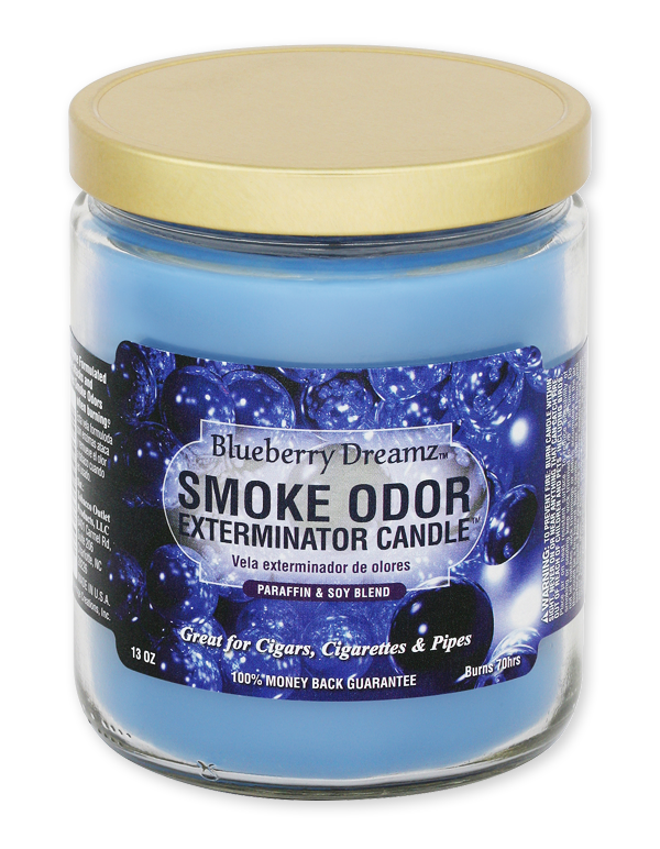 Blueberry Dreamz Smoke Odor Exterminator Jar Candle – 13 oz