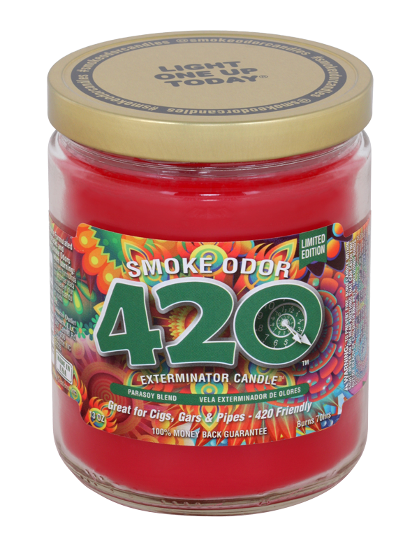 420 Smoke Odor Exterminator Jar Candle – 13 oz