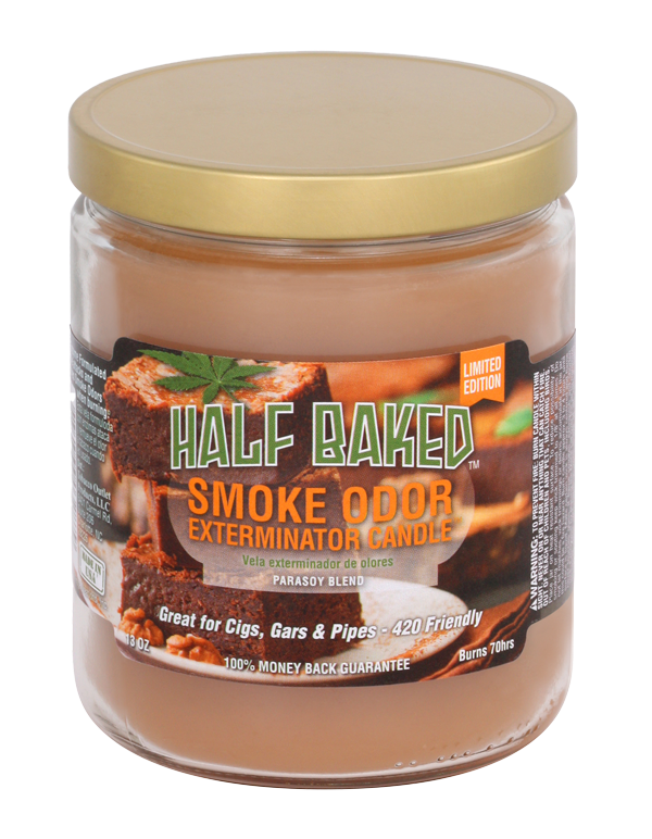 Half Baked Smoke Odor Exterminator Jar Candle – 13 oz