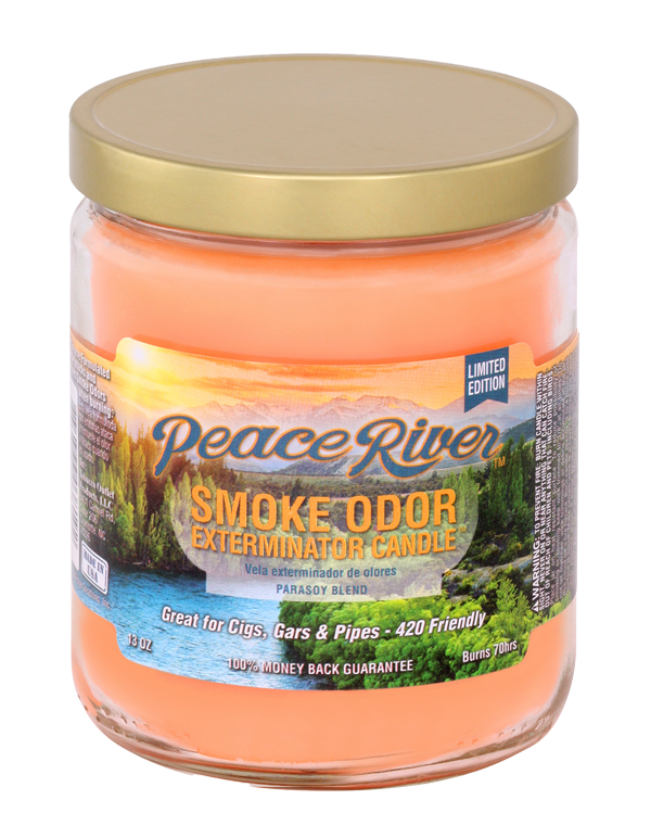Peace River Smoke Odor Exterminator Jar Candle – 13 oz