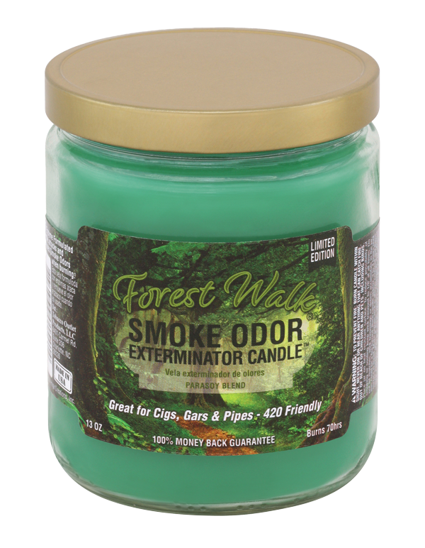 Forest Walk Smoke Odor Exterminator Jar Candle – 13 oz