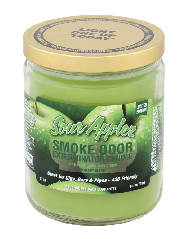 Sour Applez Smoke Odor Exterminator Jar Candle – 13 oz