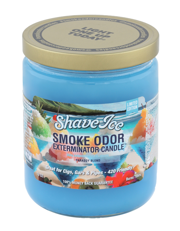 Shave Ice Smoke Odor Exterminator Jar Candle – 13 oz