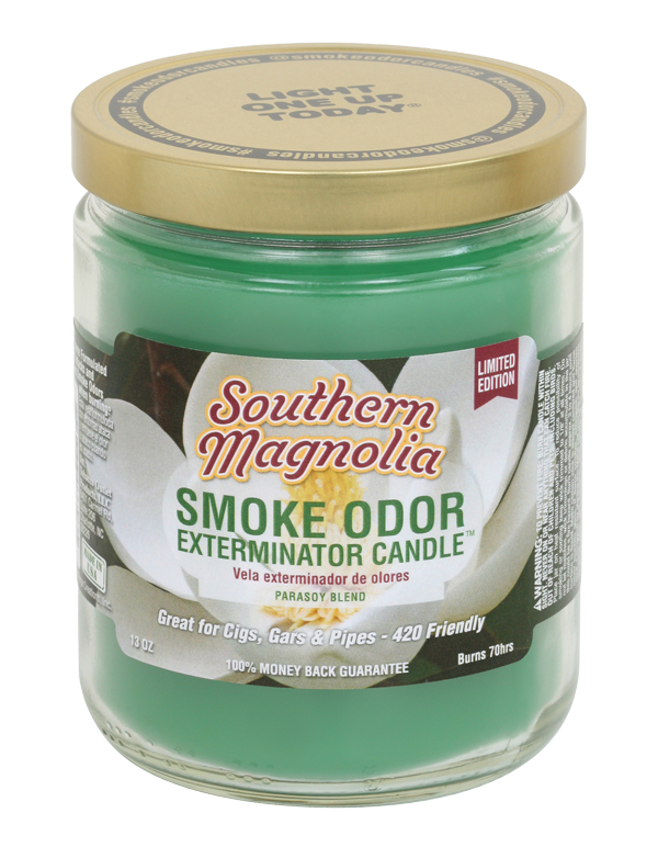 Southern Magnolia Smoke Odor Exterminator Jar Candle – 13 oz