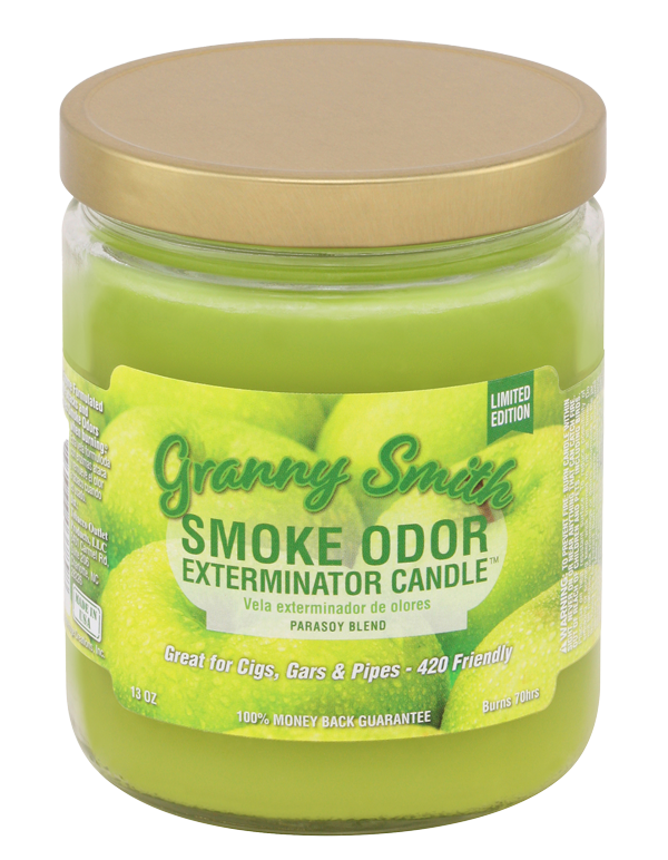 Granny Smith Smoke Odor Exterminator Jar Candle – 13 oz