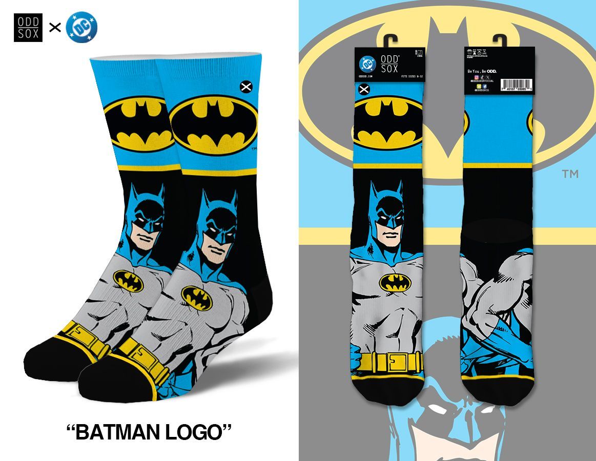 Batman Logo Men's Crew Socks