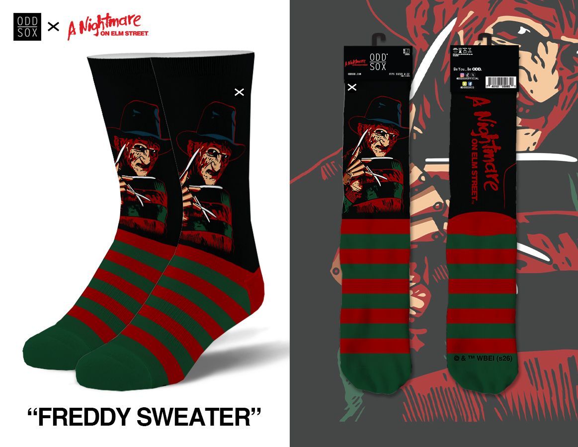 Freddy Sweater Men's Crew Socks
