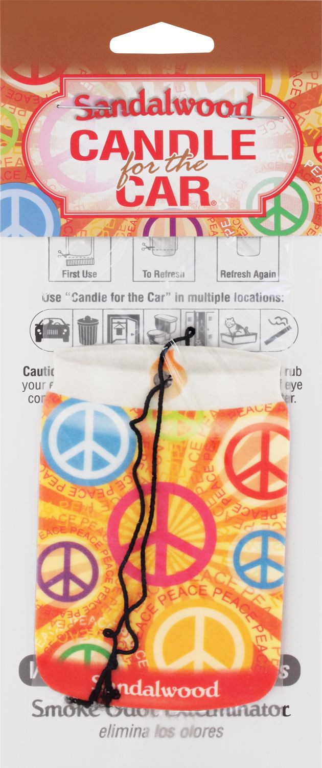 Sandalwood Smoke Odor Exterminator Car Hanger