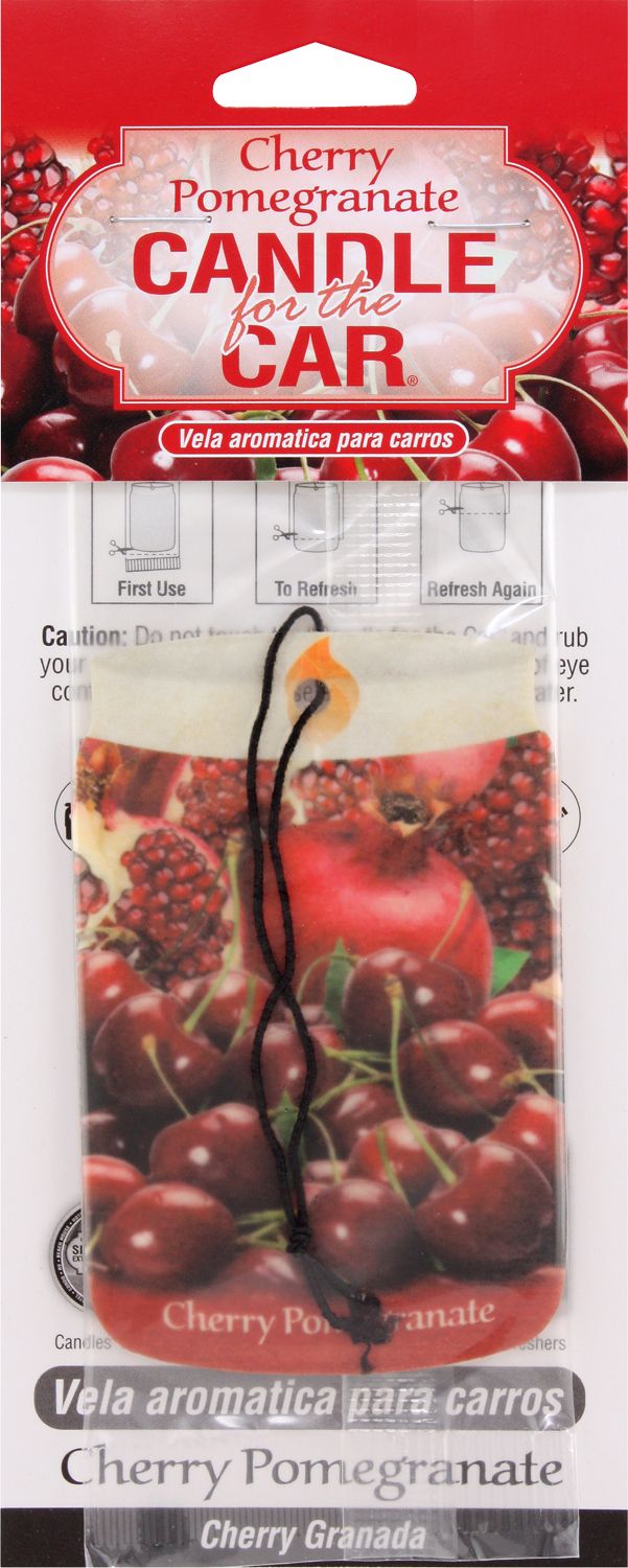 Cherry Pomegranate Smoke Odor Exterminator Car Hanger