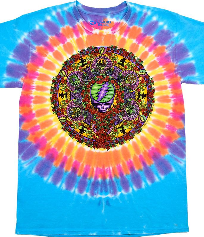 Grateful Dead Celtic Mandala 2 Tie-Dye T-Shirt