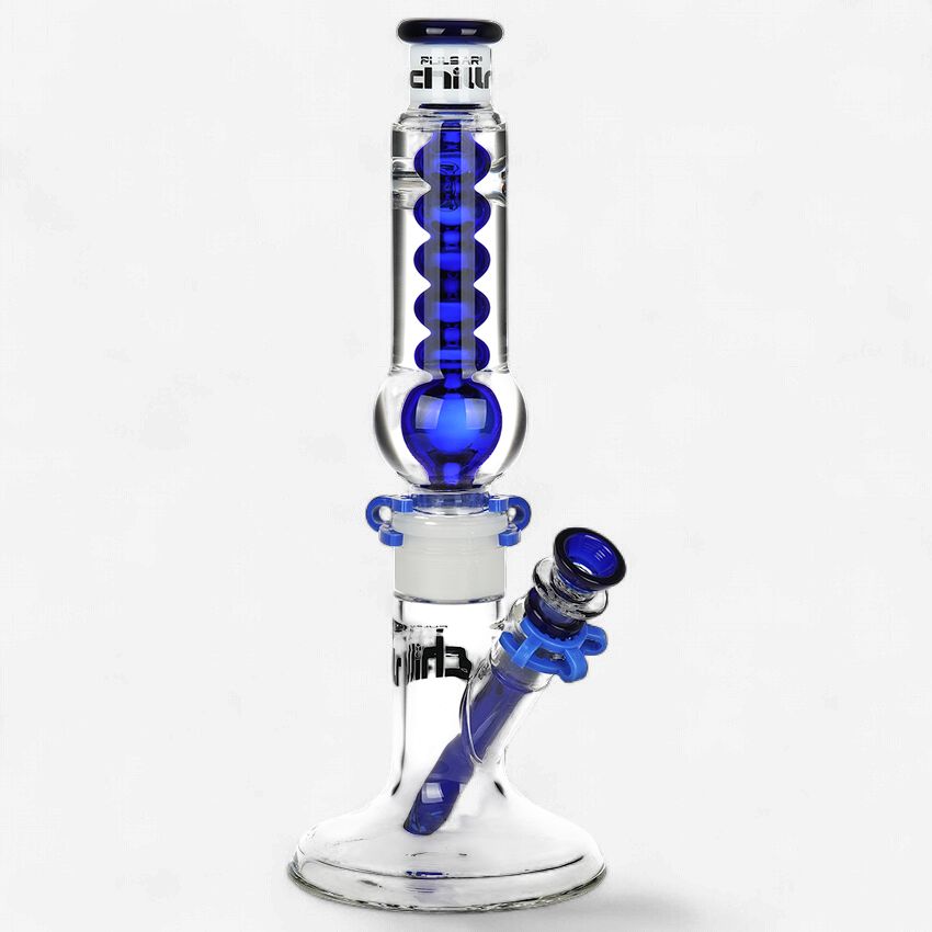 Pulsar Chillr 13" Glycerin Straight Tube Glass Water Pipe