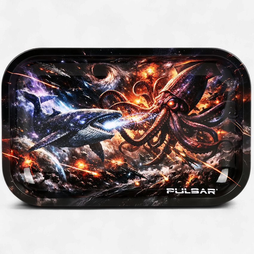 Pulsar Metal Rolling Tray | Ocean of Time and Space | 11"x7"
