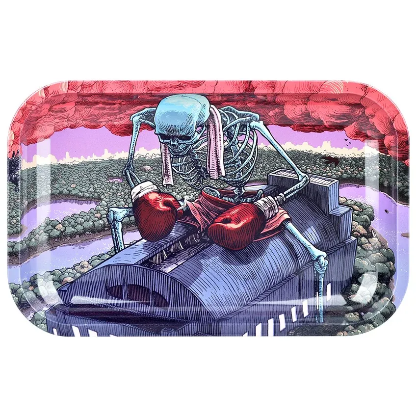 Grateful Dead x Pulsar Metal Rolling Tray | Boxer | 11"x7"