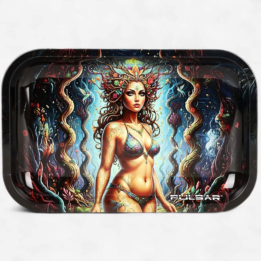 Pulsar Metal Rolling Tray | The Priestess | 11"x7"