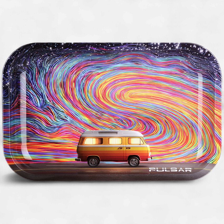 Pulsar Metal Rolling Tray | Camper Flow | 11"x7"