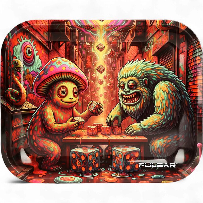 Pulsar Large Metal Rolling Tray | Back Alley Deal | 13"x11"