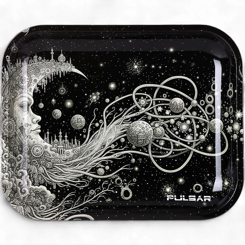 Pulsar Large Metal Rolling Tray | Moon's Outreach | 13"x11"
