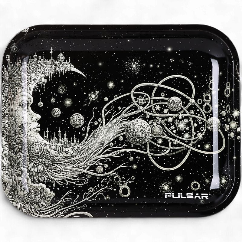 Pulsar Large Metal Rolling Tray | Moon's Outreach | 13"x11"