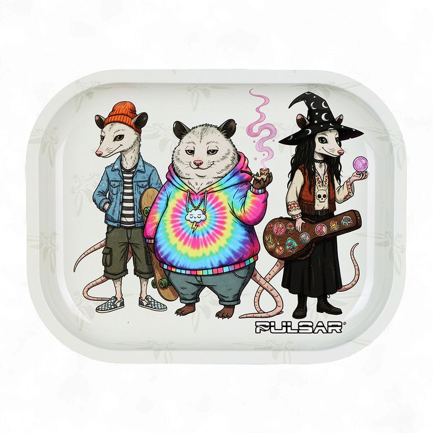 Pulsar Mini Metal Rolling Tray | Potssum Roadies | 7"x5.5"
