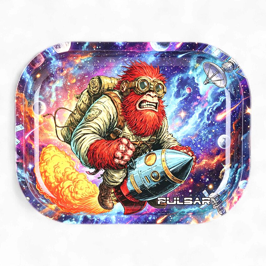 Pulsar Mini Metal Rolling Tray | Bigfoot Blast | 7"x5.5"