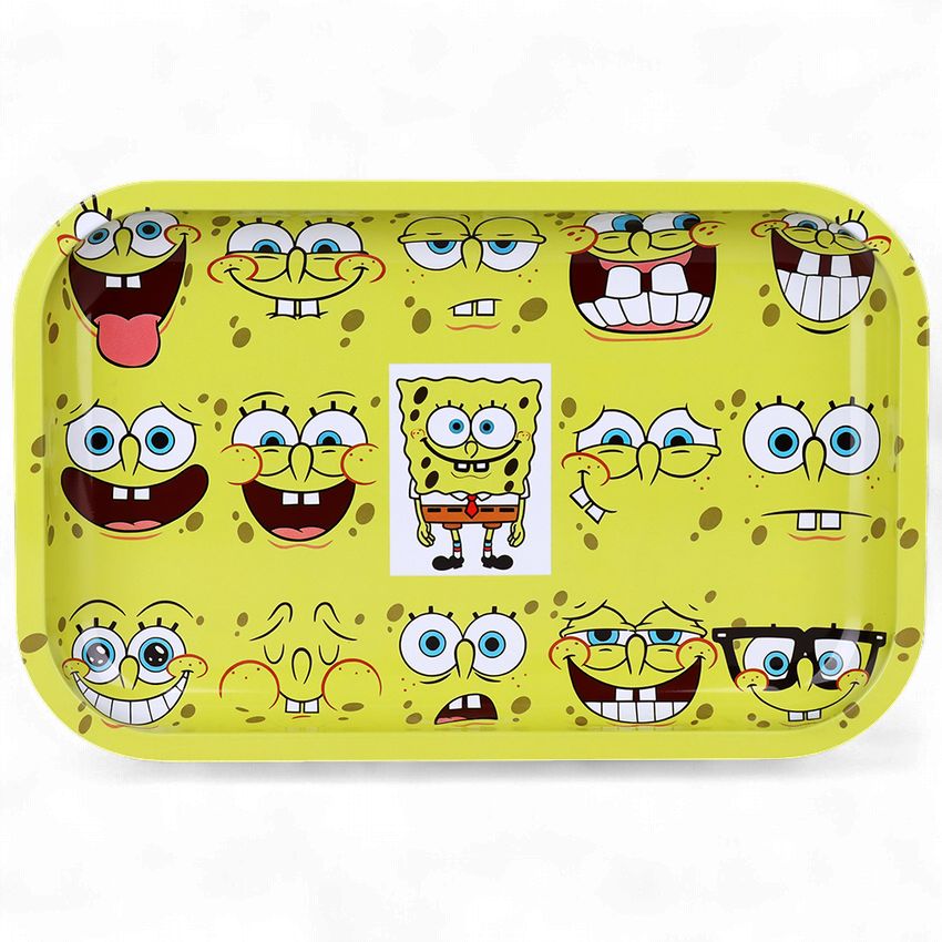 Spongy Dude Metal Rolling Tray | 11"x7"