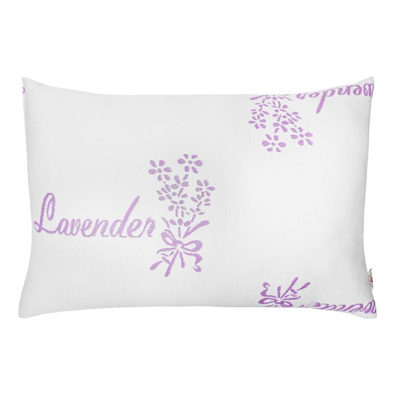 Oreiller matelassé et infusé en Lavande