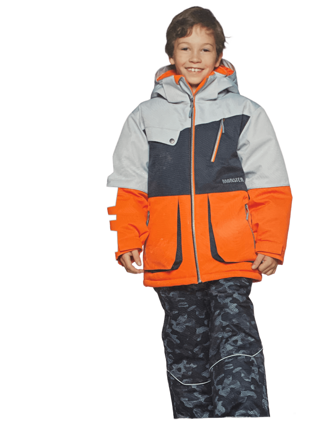 Habit de neige pour Garçons Orange, Size: 4