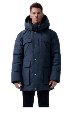 Borealis Mens Parka - Charcoal
