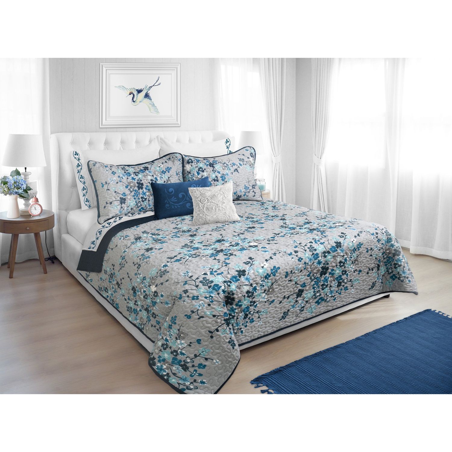 Willow Ensemble de courtepointe 3 mcx, Size: Double/Queen