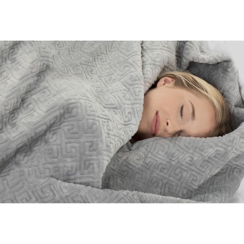 Couverture Lestée - 15 lbs - Gris
