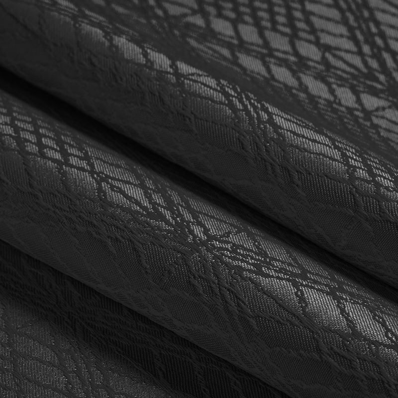 Rideau en jacquard avec oeillets en métal-  Florence