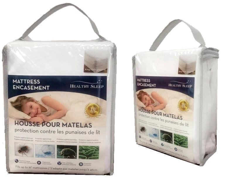 Housse de matelas anti-punaise