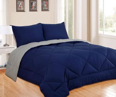 Ensemble Douillette Réversible 2-3 mcx - Bleu Marin