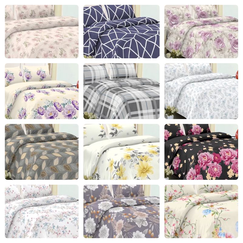 Bamboo comfort plus sheet set with prints