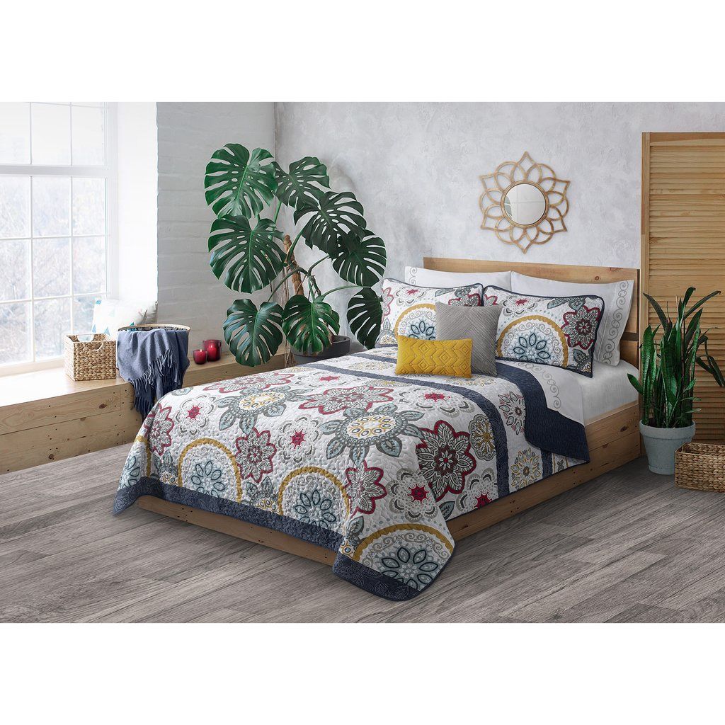 Michaila Ensemble de courtepointe 2 ou 3 mcx, Size: Double/Queen