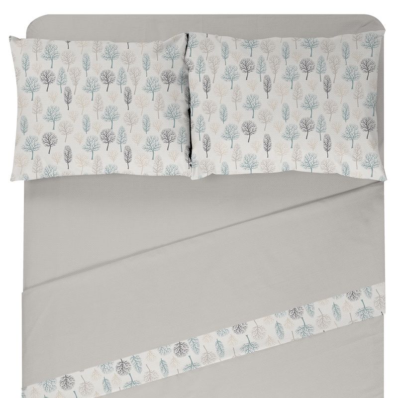 Therapeutic Sheets - Taupe Trees