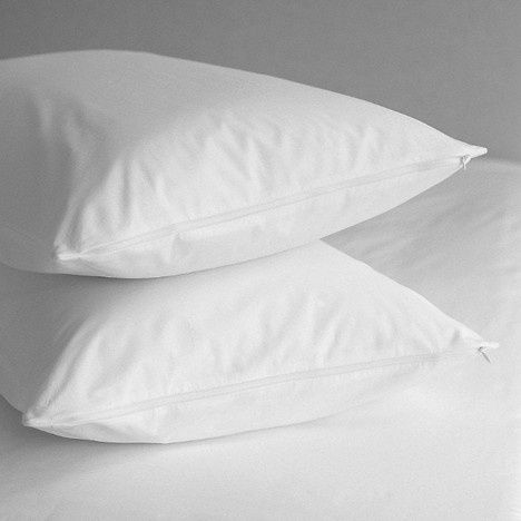 2 Percale Pillow Protectors