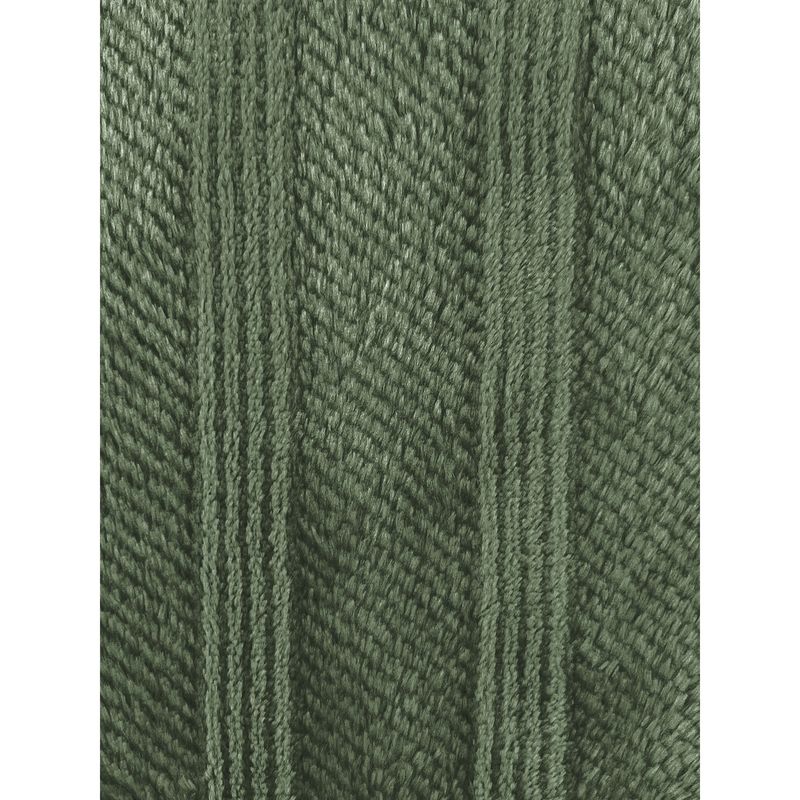 Jeté en Flanelle Jacquard - Rayures Fines - 6 couleurs