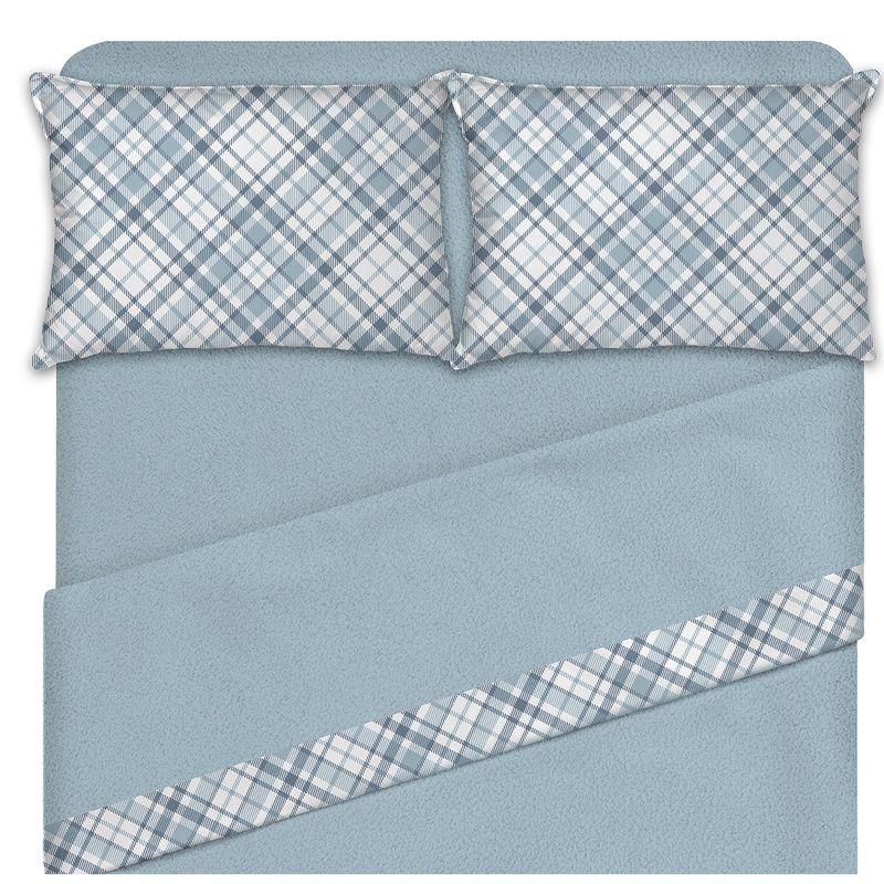 Therapeutic Sheets - Blue Plaid