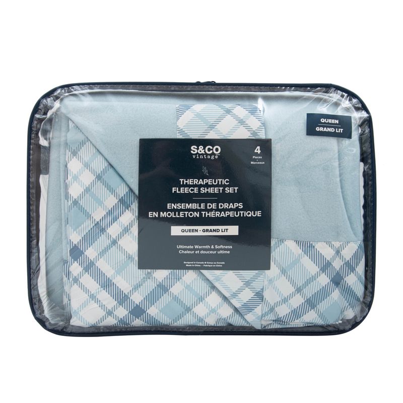Therapeutic Sheets - Blue Plaid