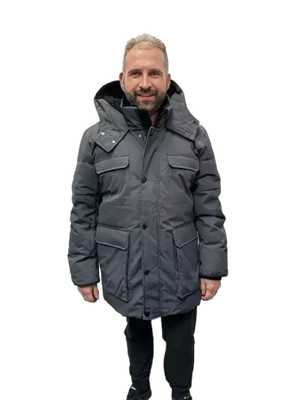 Borealis Mens Parka - Charcoal
