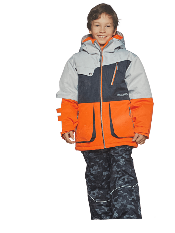 Habit de neige pour Garçons Orange