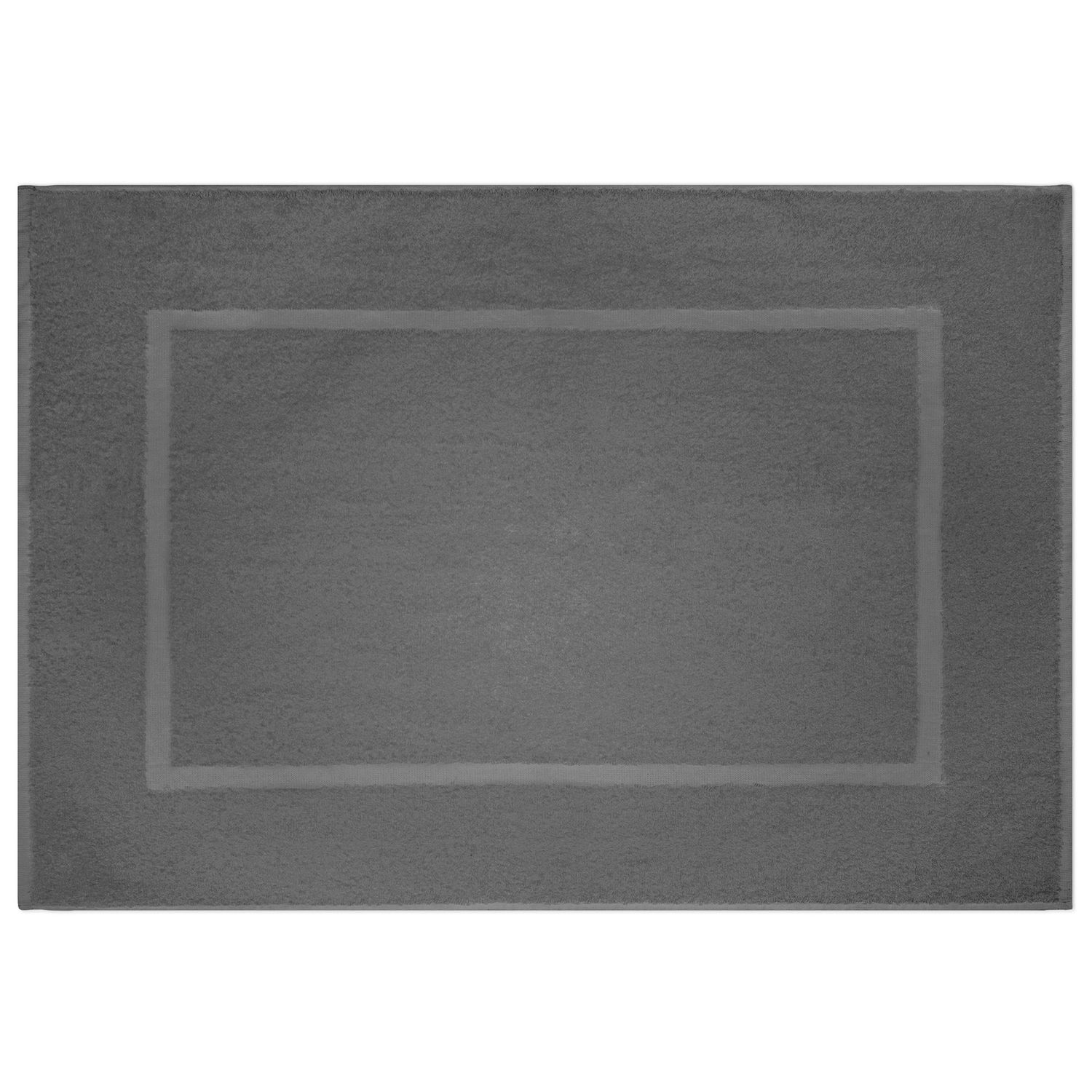 Terry Bath Mat - Assorted Colors, Color: Charcoal